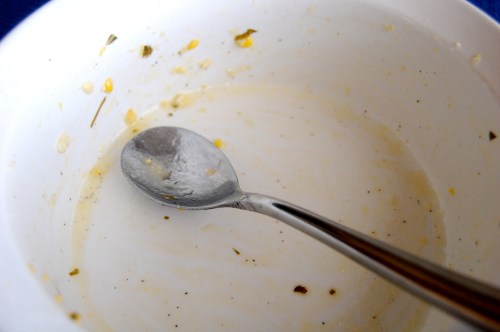 dish where corn used to be