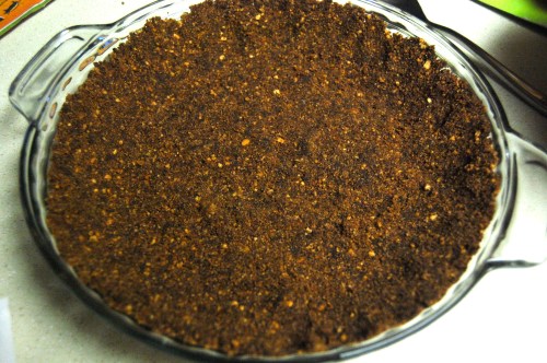 Pie crust Chocolate graham cracker pie crust