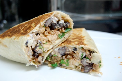 southwest chicken wrap