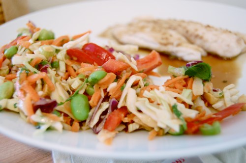 Asian Slaw Recipe - bonjourHan